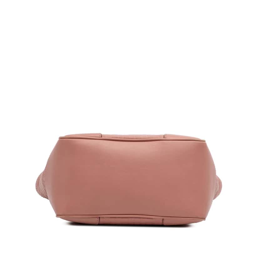 Gucci Small Microguccissima Bree Satchel Pink Leather Good condition - Inside View
