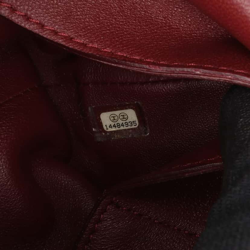 Chanel Jumbo CC Quilted Calfskin Straight Flap Brown Leather Good condition - Box View