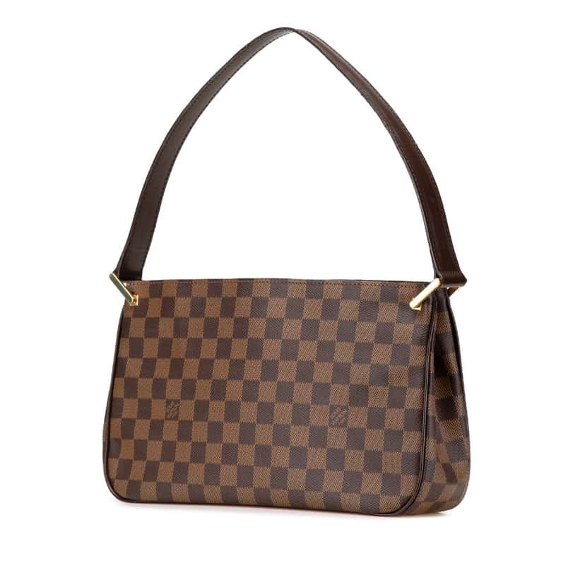 Louis Vuitton Damier Ebene Aubagne Brown Canvas Good condition - Back View