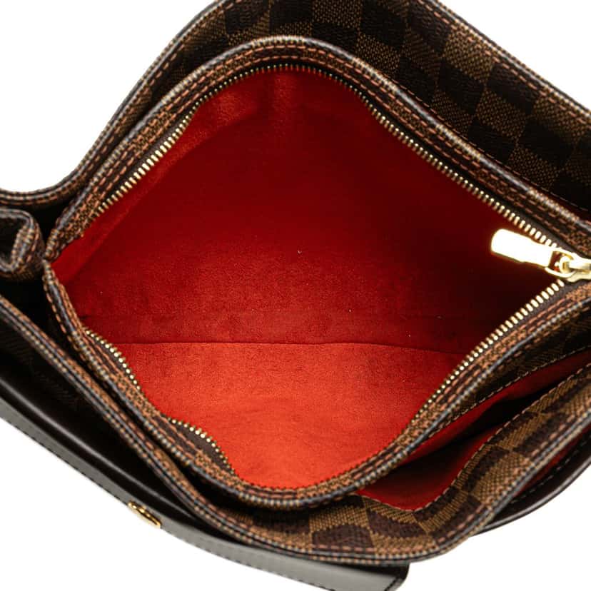 Louis Vuitton Damier Ebene Aubagne Brown Canvas Good condition - Model View