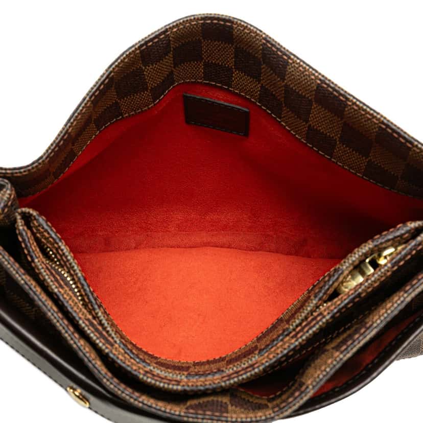 Louis Vuitton Damier Ebene Aubagne Brown Canvas Good condition - Box View