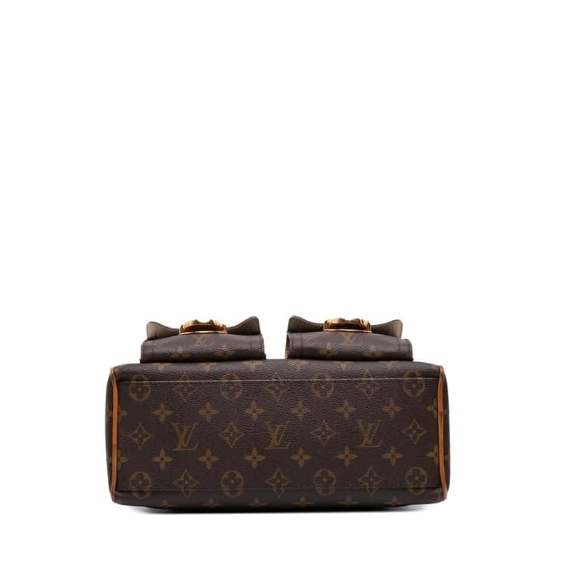 Louis Vuitton Monogram Manhattan PM Brown Canvas Good condition - Inside View