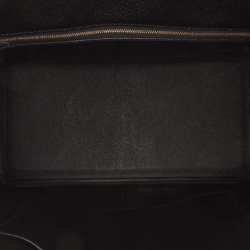 Hermès Togo Birkin Retourne 35 Black Leather Good condition - Model View