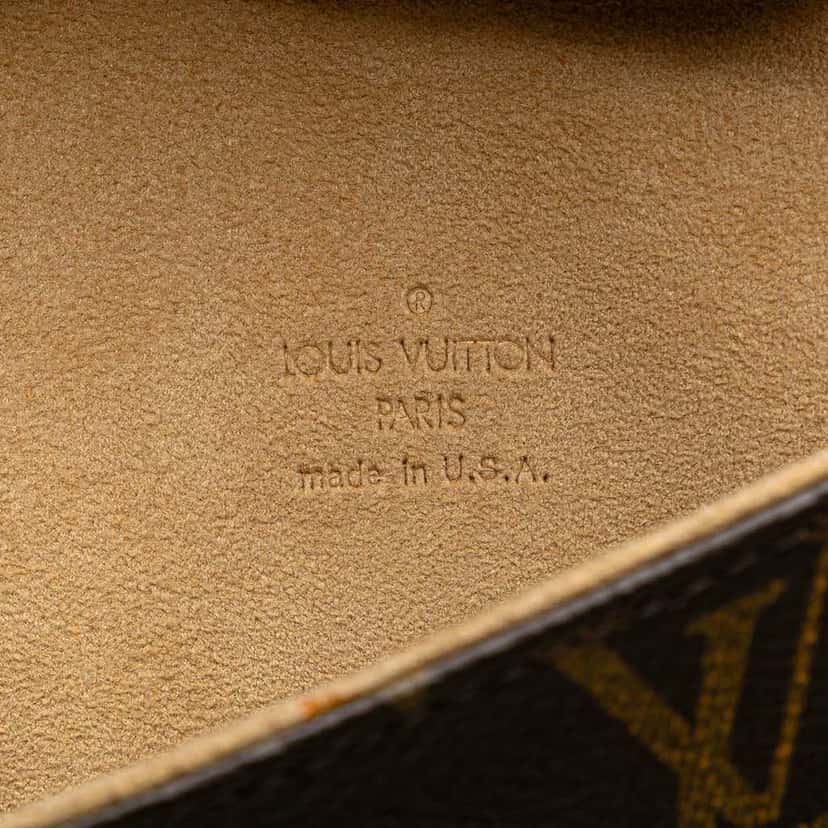 Louis Vuitton Monogram Pochette Twin PM Brown Canvas Good condition - Box View