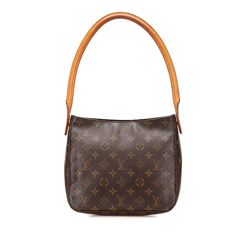 Louis Vuitton Monogram Looping MM Brown Canvas Good condition - Front View