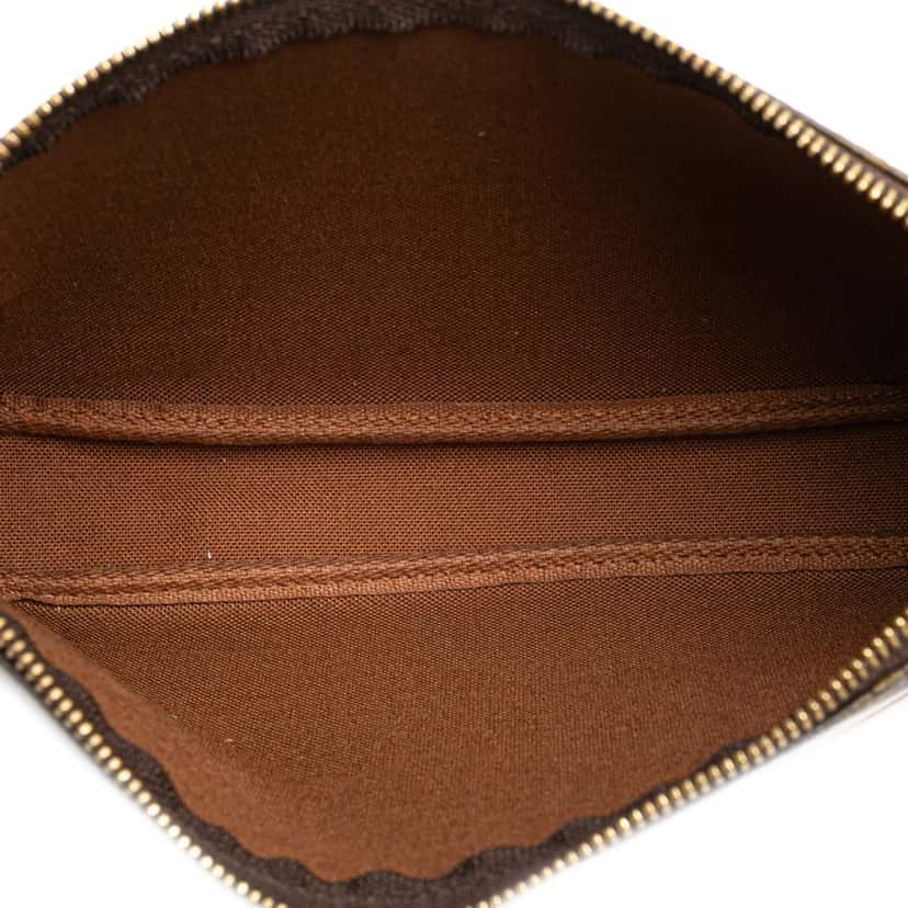 Louis Vuitton Monogram Pochette Accessoires Brown Canvas Good condition - Model View