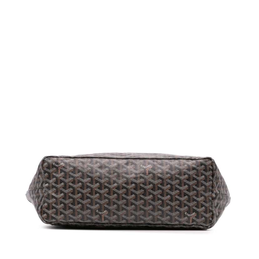 Goyard Goyardine Saint Louis PM Black Canvas Good condition - Inside View