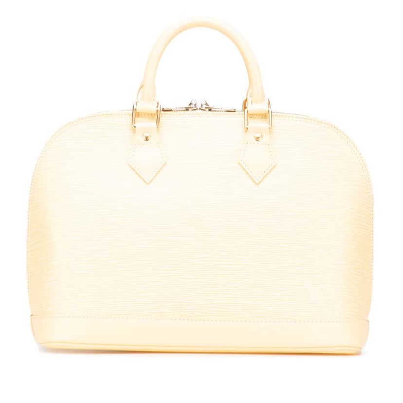 Louis Vuitton Epi Alma PM Brown Leather Good condition - Front View