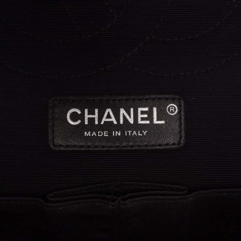Chanel Jumbo Classic Tricolor Lambskin Colorblock Double Flap Brown Leather Good condition - Box View