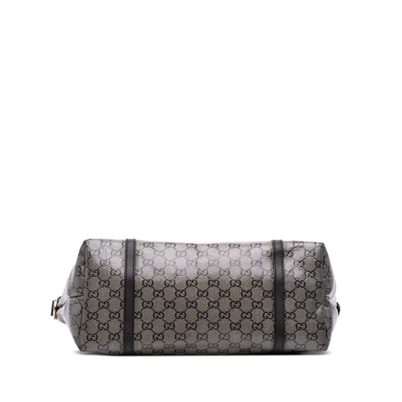 Gucci Medium GG Crystal Joy Tote Brown Canvas Good condition - Inside View