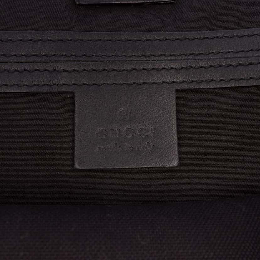 Gucci Medium GG Crystal Joy Tote Brown Canvas Good condition - Box View