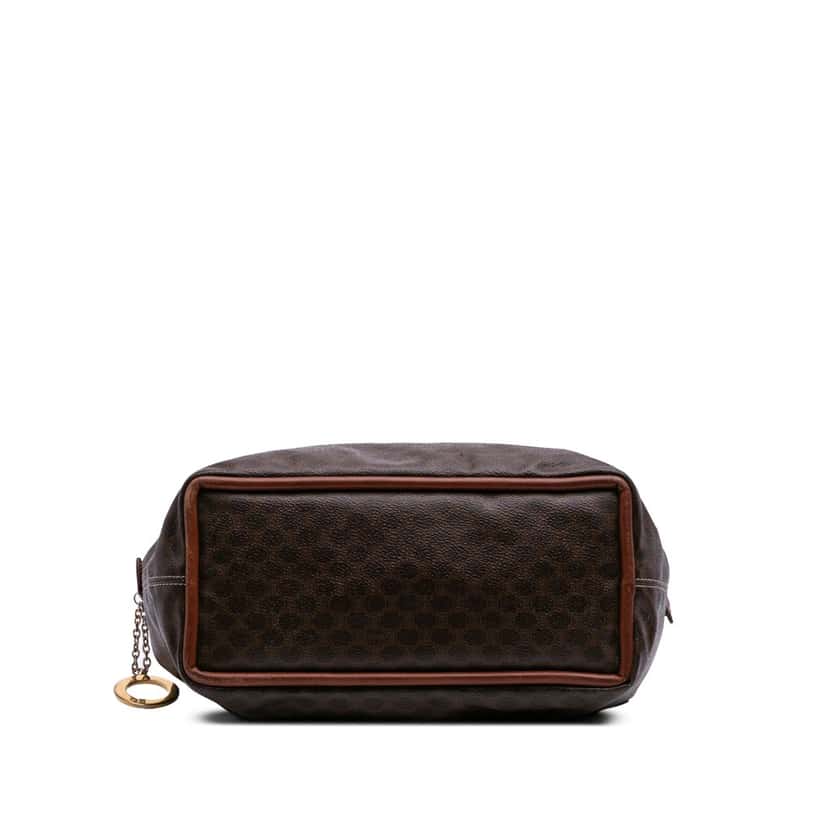 Celine Macadam Coated Canvas Shoulder Bag Brown Canvas Good condition - Inside View