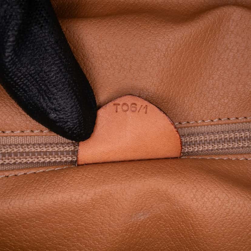 Celine Macadam Coated Canvas Shoulder Bag Brown Canvas Good condition - Box View