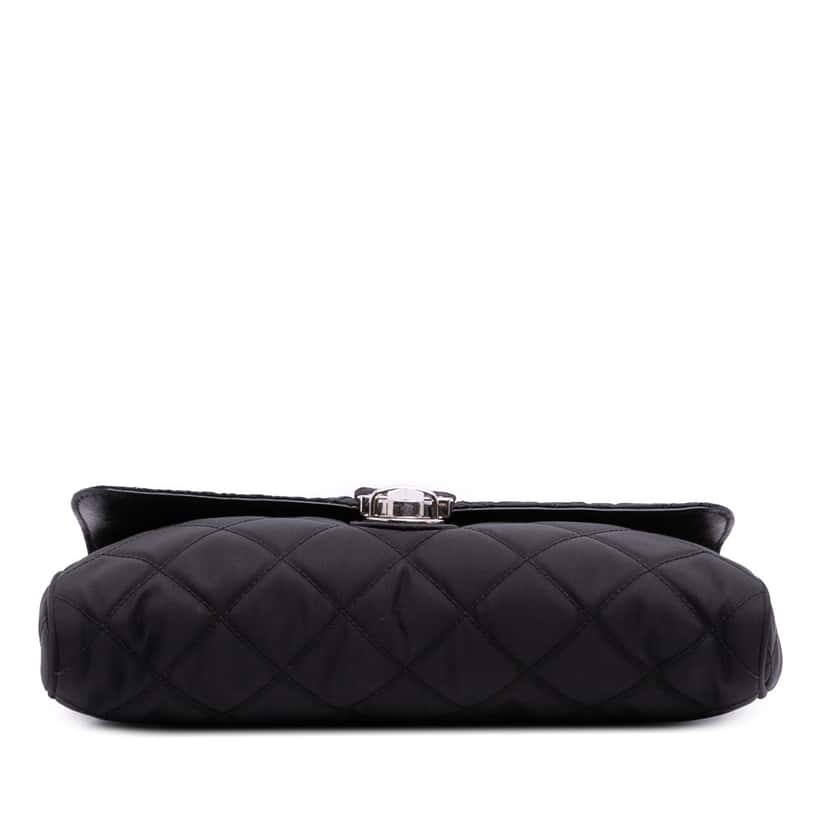 Prada Impuntu Tessuto Chain Crossbody Black Good condition - Inside View