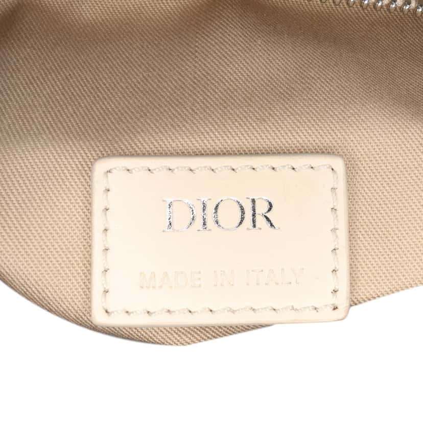 Dior Coated Canvas CD Diamond Nautic Saddle Crossbody Brown Canvas Good condition - Box View