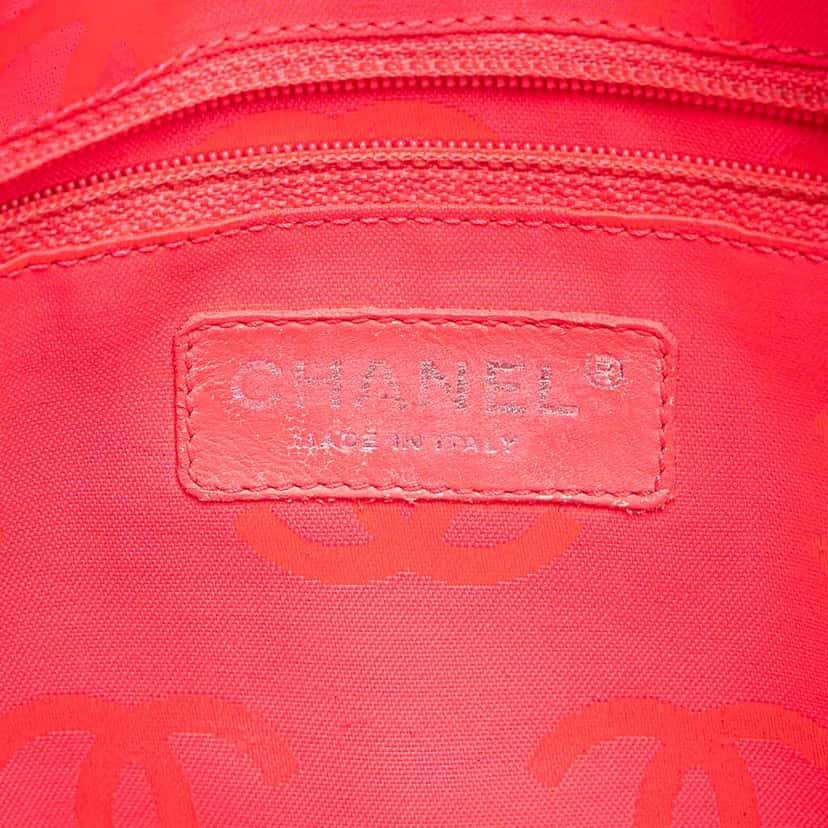 Chanel Large Lambskin Cambon Ligne Tote Brown Leather Fair condition - Box View