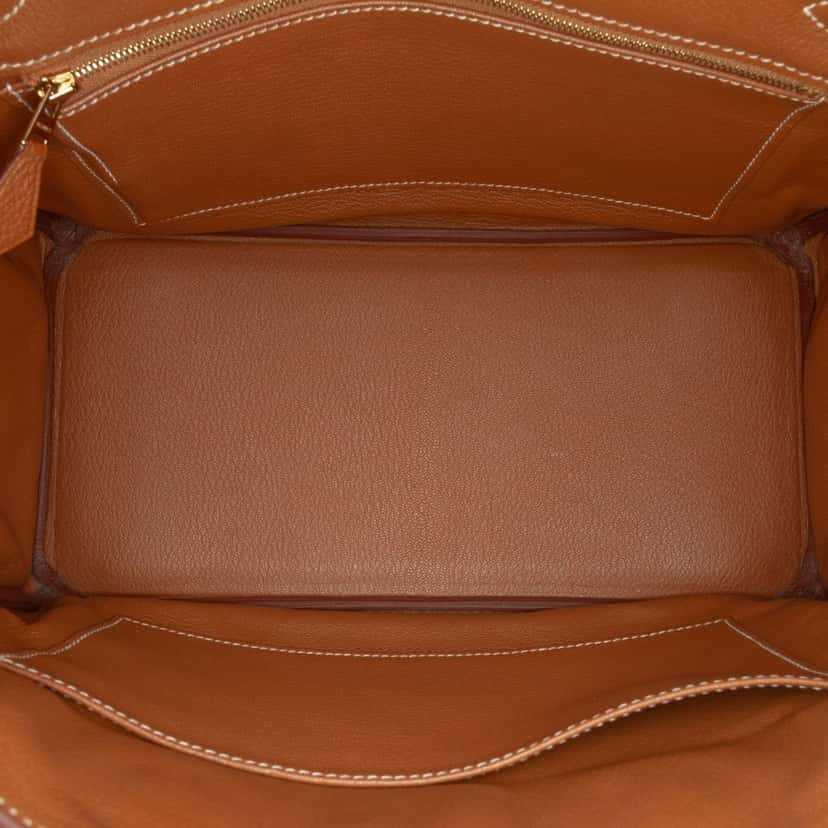 Hermès Togo Birkin Retourne 30 Brown Leather Good condition - Model View