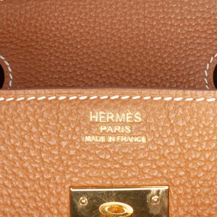 Hermès Togo Birkin Retourne 30 Brown Leather Good condition - Box View