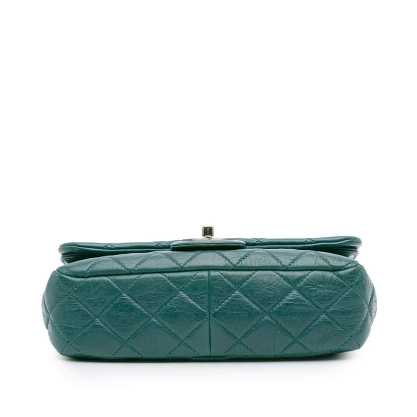 Chanel Paris Dallas CC Quilted Calfskin Double Flap Blue Leather Good condition - Inside View