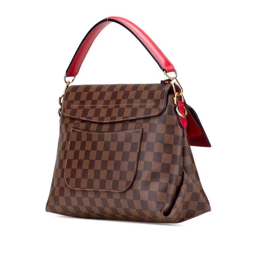 Louis Vuitton Damier Ebene Beaubourg MM Brown Canvas Very good condition - Back View