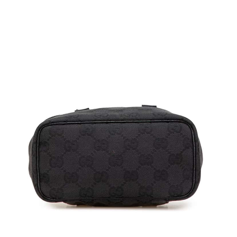 Gucci GG Canvas Vanity Bag Black Canvas Good condition - Inside View