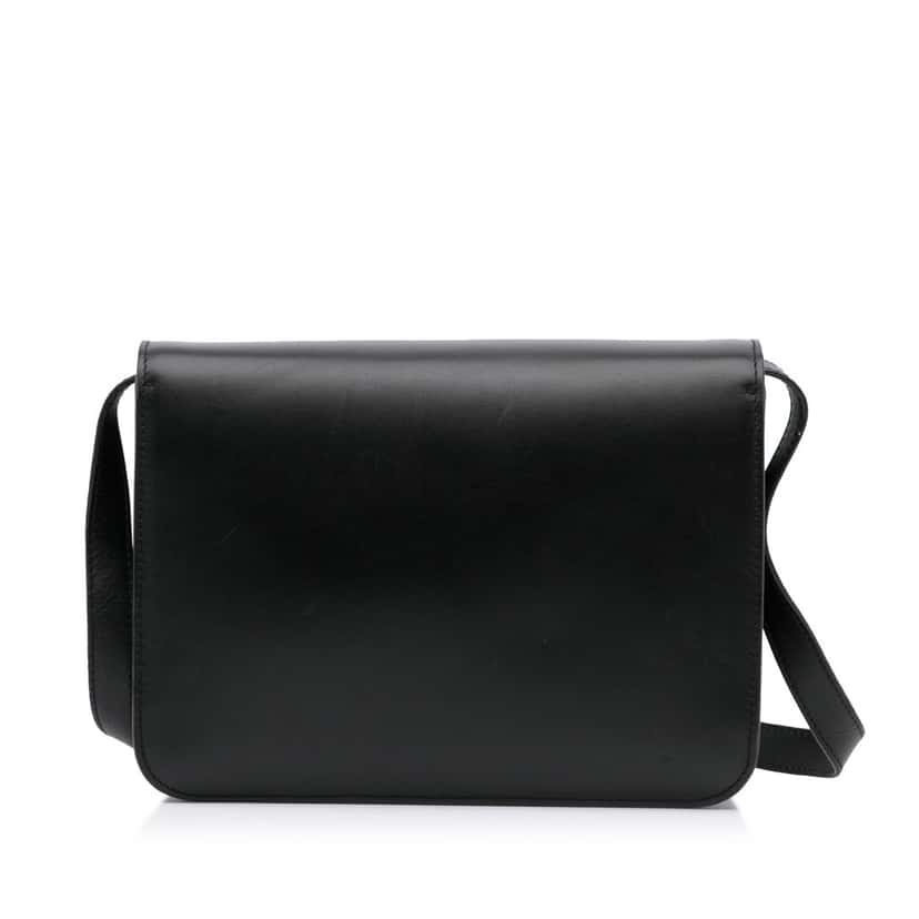 Burberry TB Crossbody Black Leather Good condition - Model View