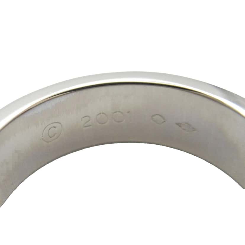 Cartier Platinum Classic Love Ring Silver Platinum Good condition - Box View