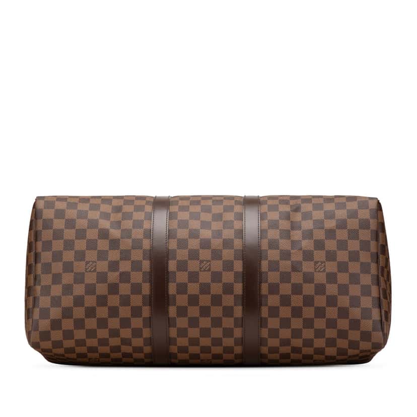 Louis Vuitton Damier Ebene Keepall 50 Brown Canvas Good condition - Inside View