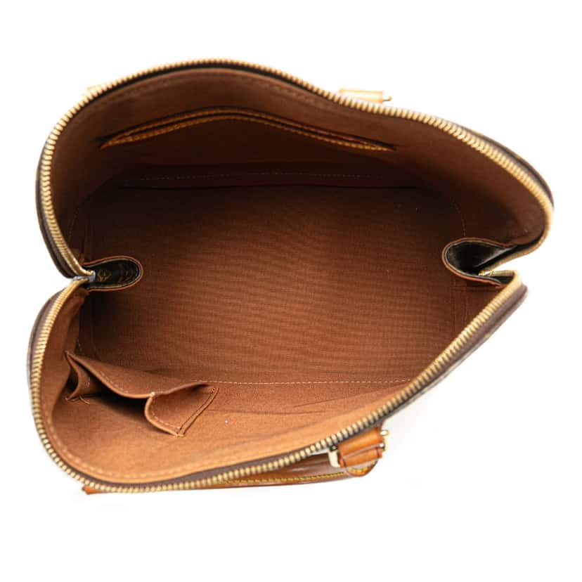 Louis Vuitton Monogram Alma PM Brown Canvas Good condition - Model View