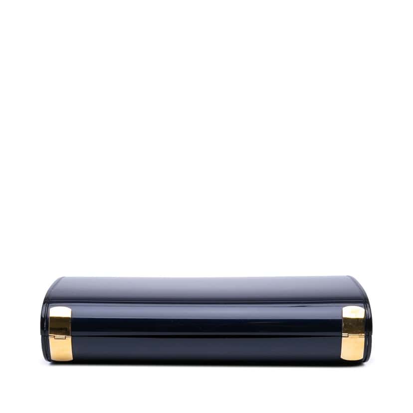 Celine Classic PVC Evening Clutch Blue Good condition - Inside View