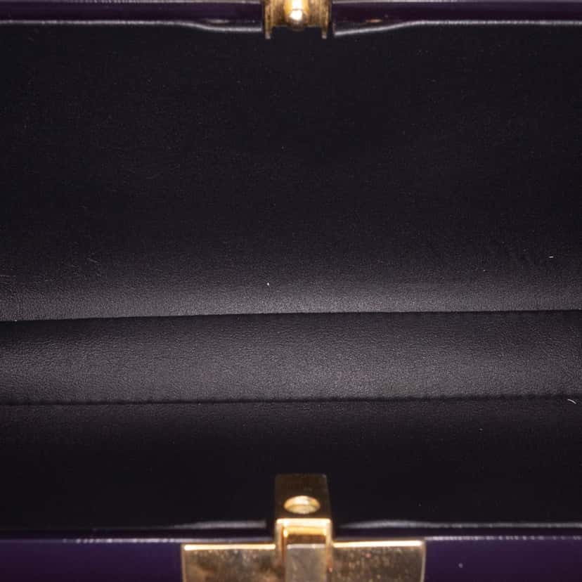 Celine Classic PVC Evening Clutch Blue Good condition - Model View