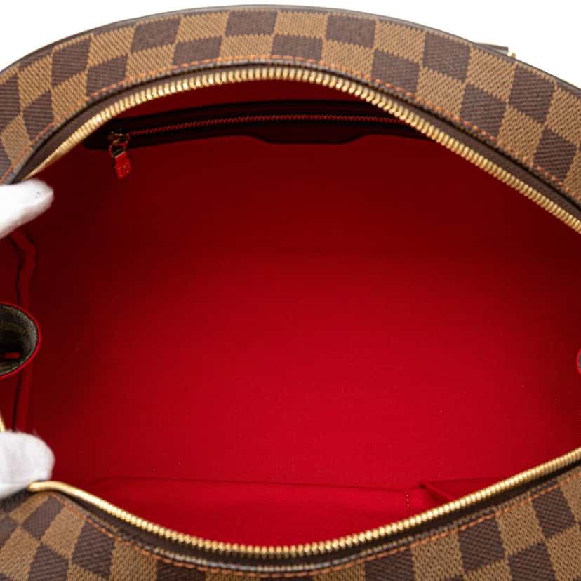 Louis Vuitton Damier Ebene Nolita Brown Canvas Good condition - Model View