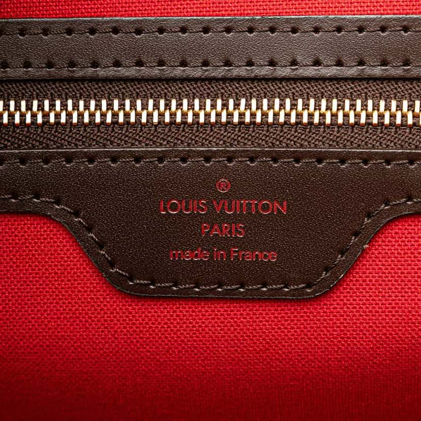 Louis Vuitton Damier Ebene Nolita Brown Canvas Good condition - Box View
