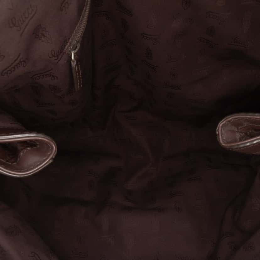 Gucci Large Guccissima Sukey Tote Brown Leather Good condition - Model View