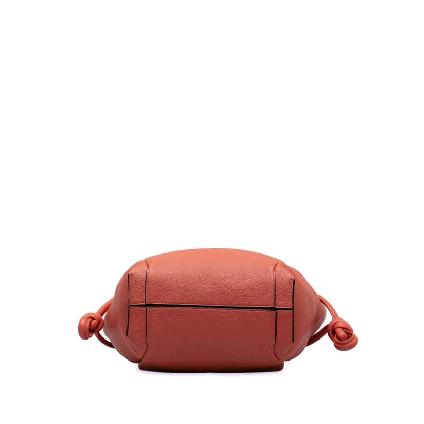 Loewe Small Flamenco Knot Tote Bag Pink Leather Good condition - Model View