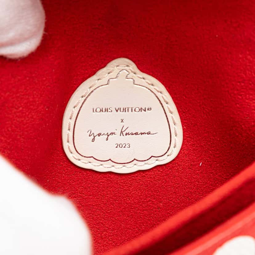 Louis Vuitton Yayoi Kusama Monogram Empreinte Infinity Dots Micro Metis Red Leather Good condition - Box View