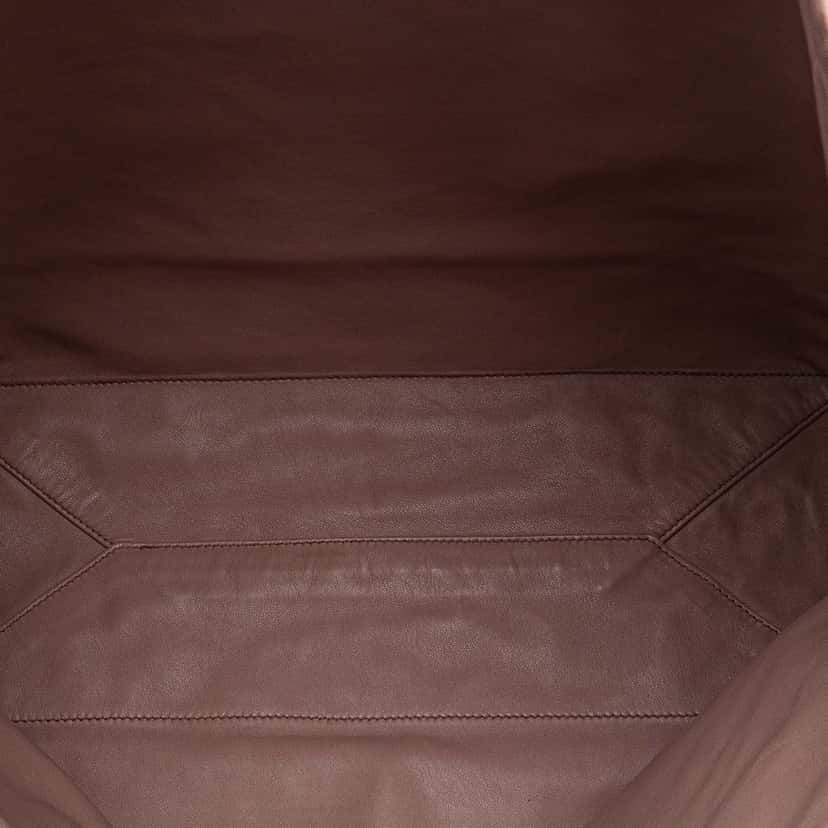 Prada Nappa Antique Reversible Shopper Tote Black Leather Good condition - Model View
