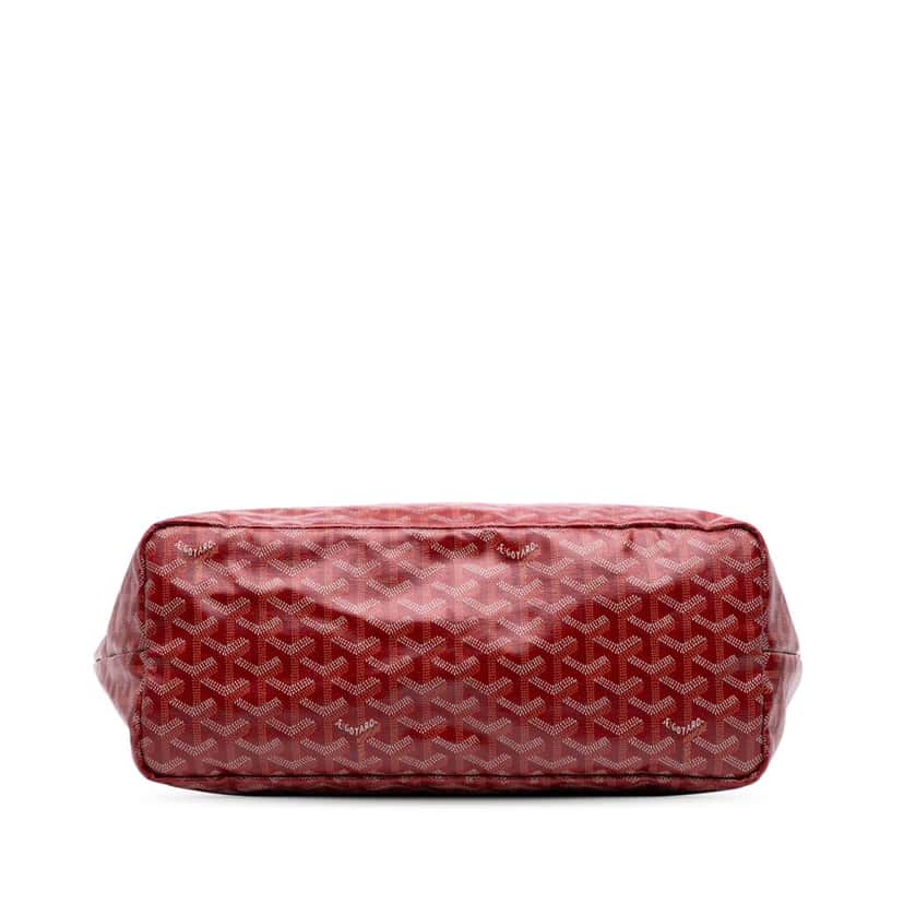 Goyard Goyardine Saint Louis PM Red Canvas Good condition - Inside View