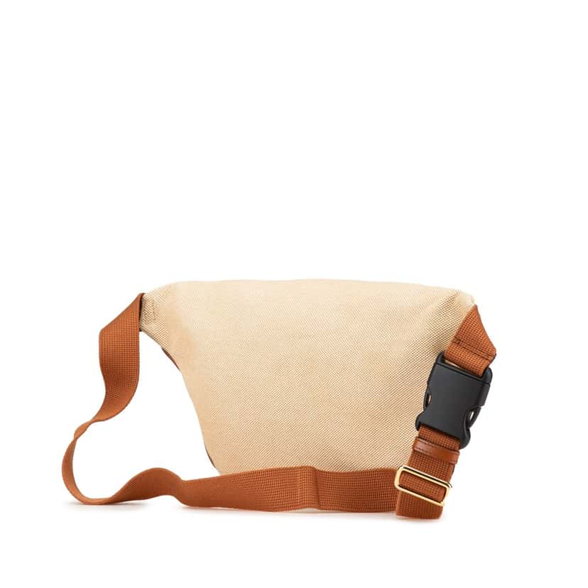 Gucci Canvas Web Belt Bag Brown Canvas Good condition - Back View