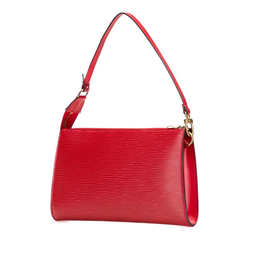 Louis Vuitton Epi Pochette Accessoires Red Leather Good condition - Back View