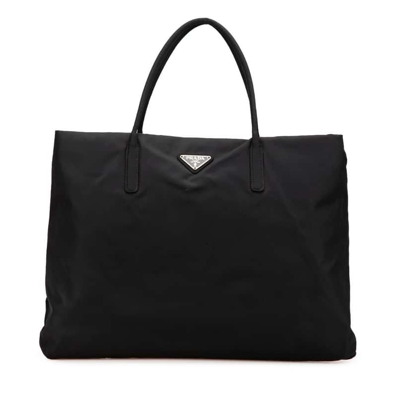 Prada Tessuto Tote Black Good condition - Front View