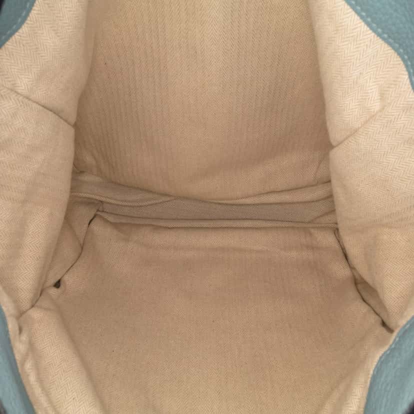 Hermès Clemence Marwari PM Blue Leather Good condition - Model View