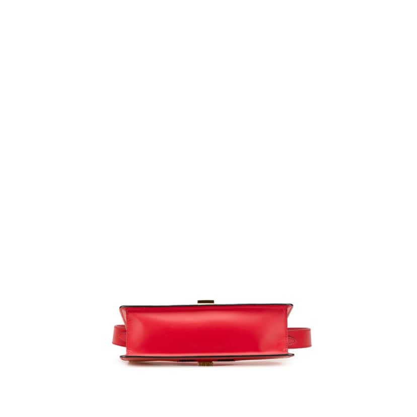 Gucci Small Leather Sylvie Satchel Red Leather Good condition - Inside View