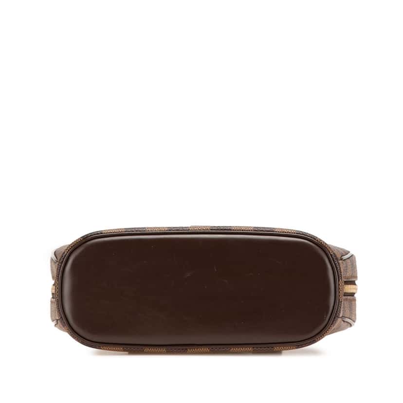 Louis Vuitton Damier Ebene Mini Sarria Brown Canvas Good condition - Inside View