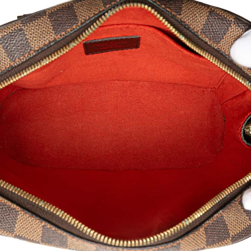 Louis Vuitton Damier Ebene Mini Sarria Brown Canvas Good condition - Model View