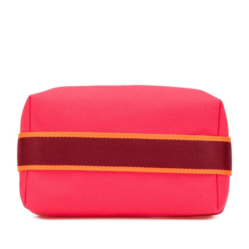 Hermès Small Canvas Bride A Brac Pink Canvas Good condition - Inside View