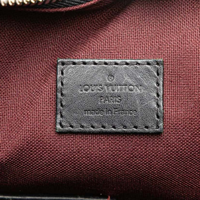 Louis Vuitton Monogram Macassar Kitan Brown Canvas Good condition - Box View