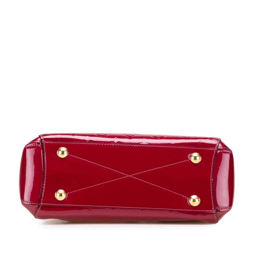Louis Vuitton Monogram Vernis Montaigne BB Pink Leather Good condition - Inside View