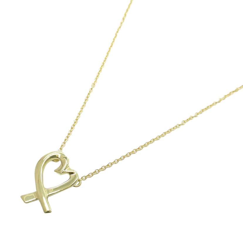 Tiffany & Co 18K Yellow Gold Paloma Picasso Loving Heart Necklace Gold Gold Good condition - Inside View