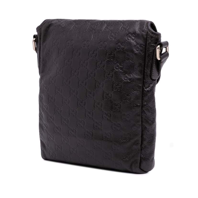 Gucci Guccissima Crossbody Brown Leather Good condition - Back View